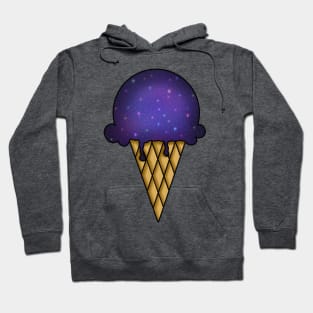 Galaxy Ice Cream - Purple Hoodie